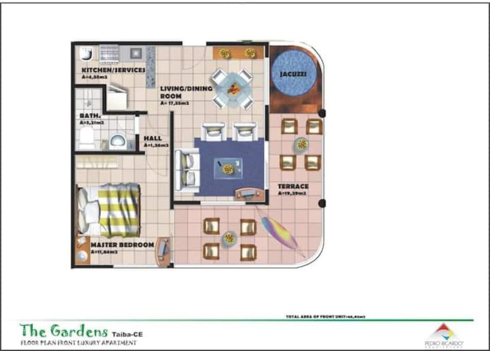 Apartamento A Beira-Mar. Beachfront Apartment Sao Goncalo do Amarante (Ceara) Exterior foto