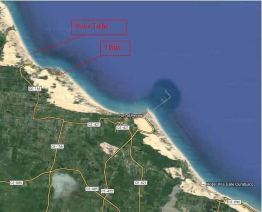 Apartamento A Beira-Mar. Beachfront Apartment Sao Goncalo do Amarante (Ceara) Exterior foto